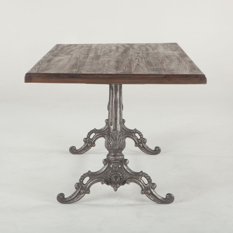 Home Trends & Design Regina Solid Wood Dining Table Perigold